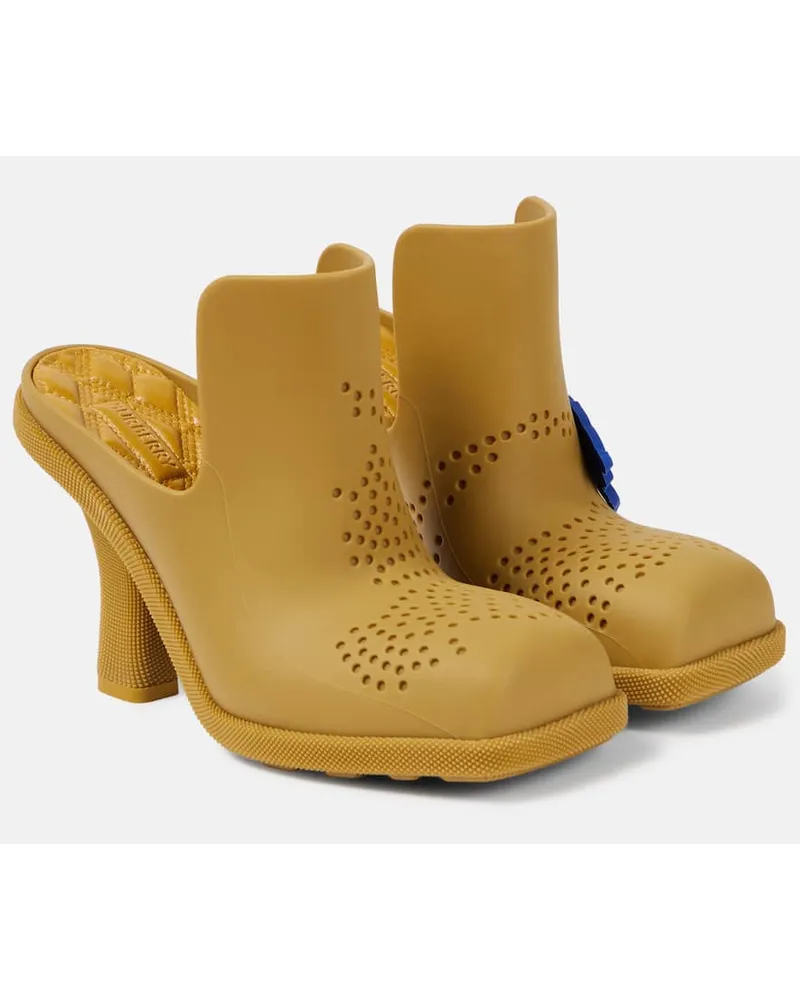 Burberry Mules EKD Marrone