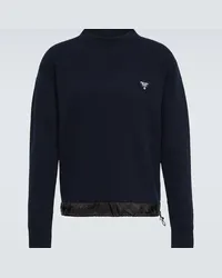 Prada Pullover in lana e cashmere Blu