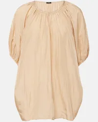 Joseph Blusa Briela in seta habotai Beige