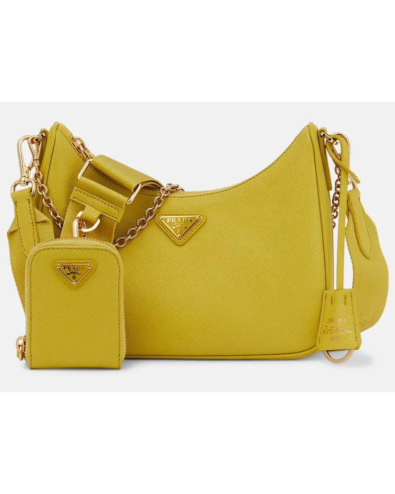 Prada Borsa a spalla Re-Edition 2005 Small Verde
