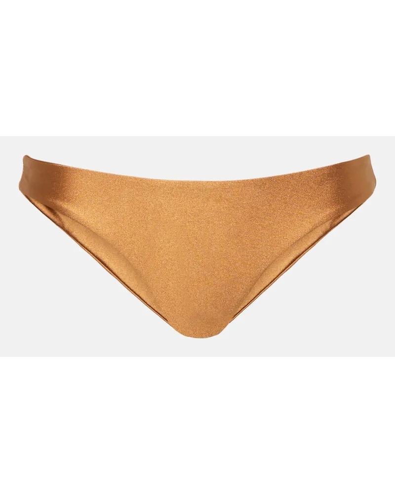 JADE SWIM Slip bikini Expose Marrone