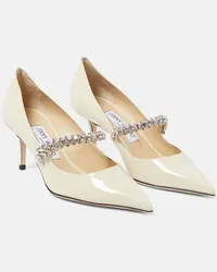 Jimmy Choo Pumps Bing Pump 65 in vernice Bianco