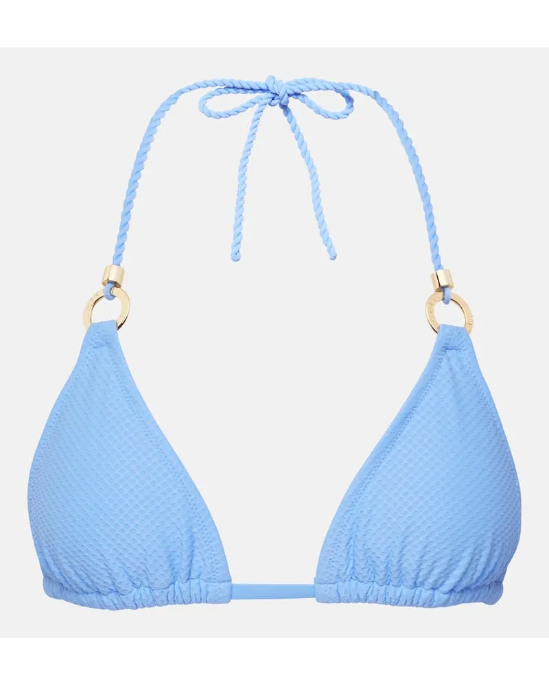 Heidi Klein Top bikini Ocean Tide Blu