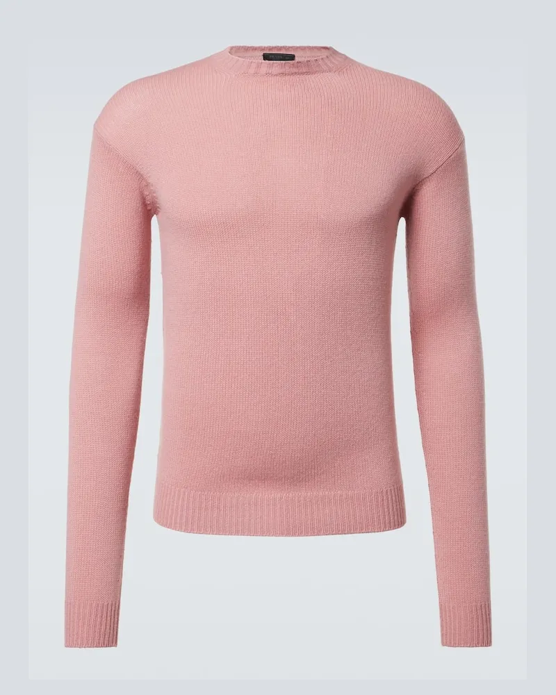 Prada Pullover in cashmere Rosa