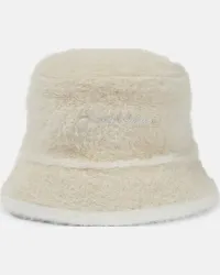 Jacquemus Cappello da pescatore Le bob Neve Bianco