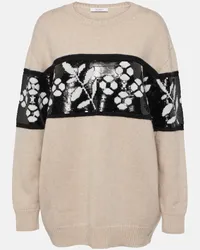 Max Mara Pullover in lana e cashmere Multicolore