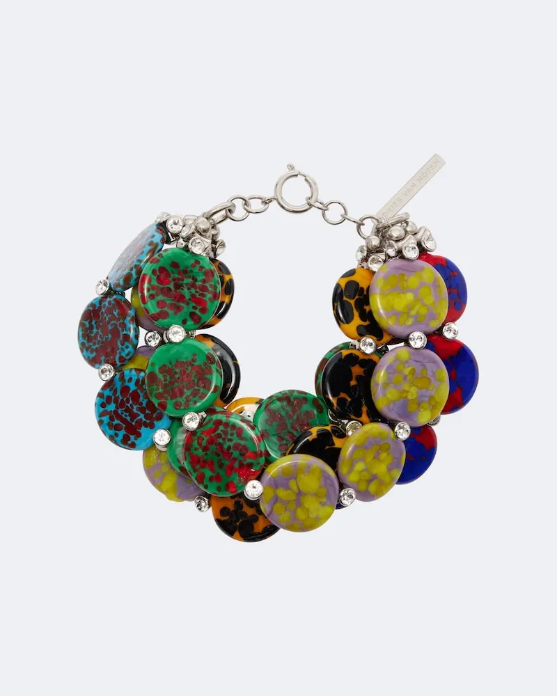 Dries van Noten Collana con perline Multicolore