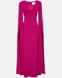 Roland Mouret Abito lungo in cady Viola