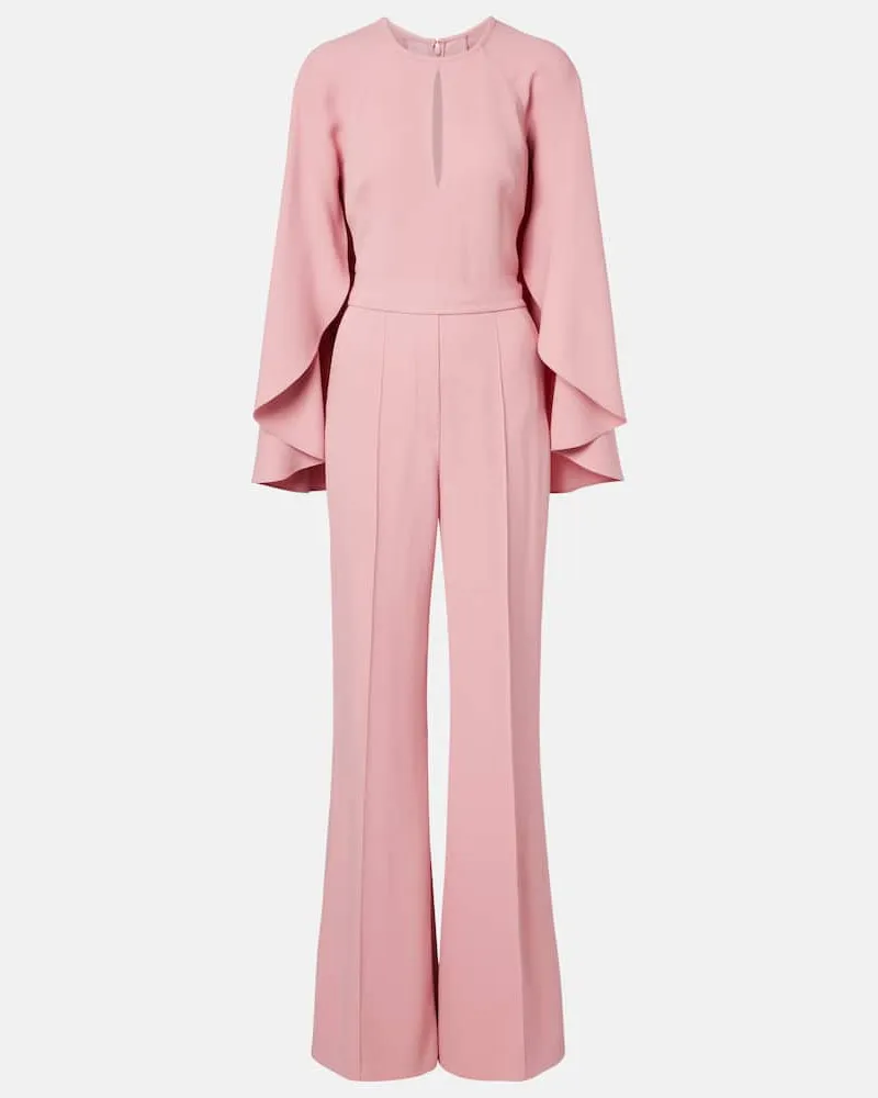 Elie Saab Jumpsuit in cady Rosa