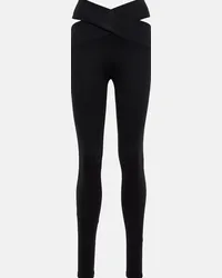 Live The Process Leggings Orion a vita alta con cut-out Nero