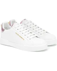 Dolce & Gabbana Sneakers Portofino in pelle Bianco