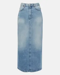 Acne Studios Gonna lunga di jeans Blu