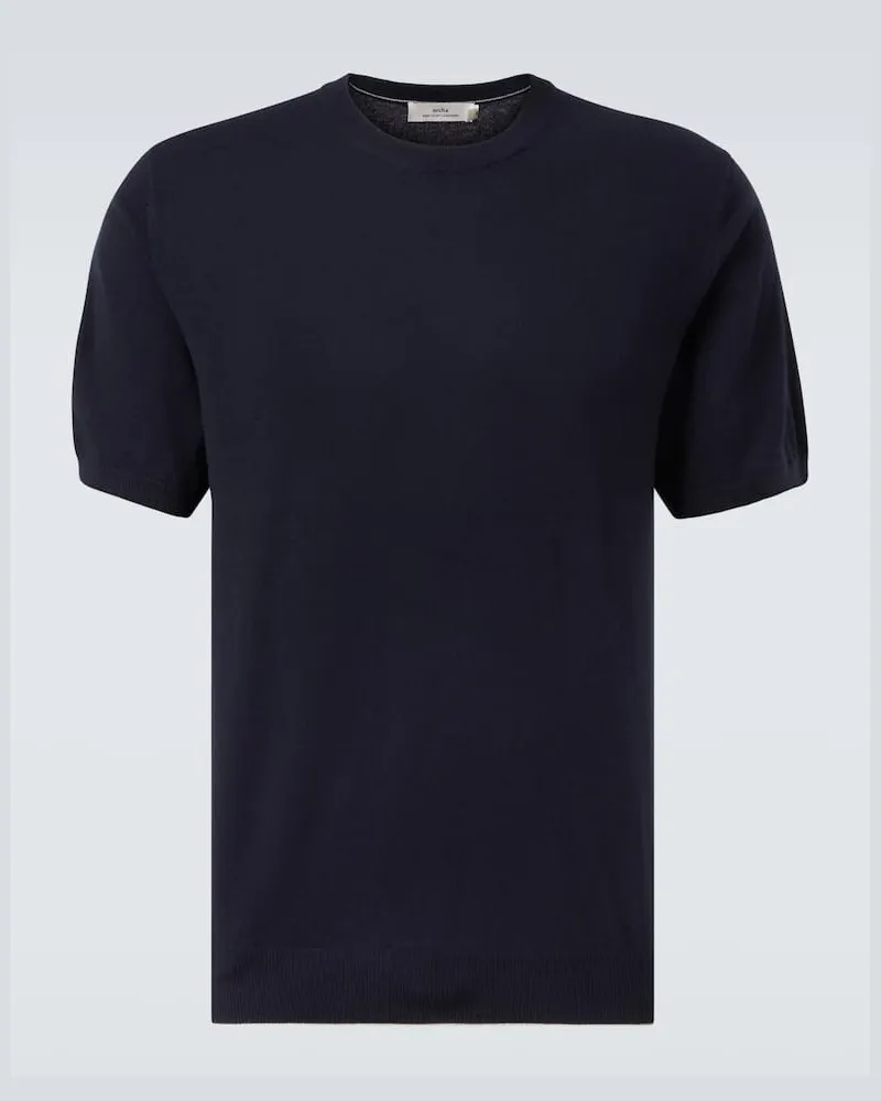 arch4 Pullover Mr Chichester in cashmere Blu