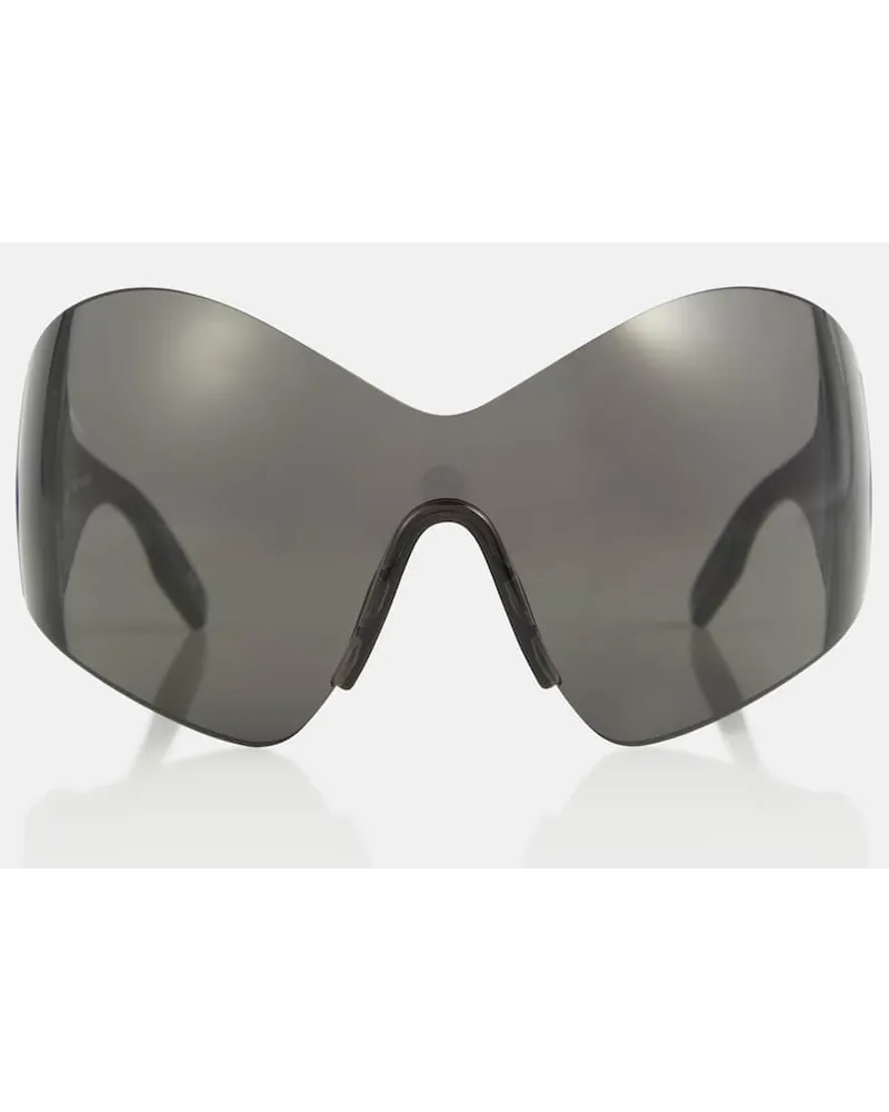 Balenciaga Occhiali da sole Mask Butterfly Nero