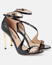 Tom Ford Sandali Newton in vernice Nero