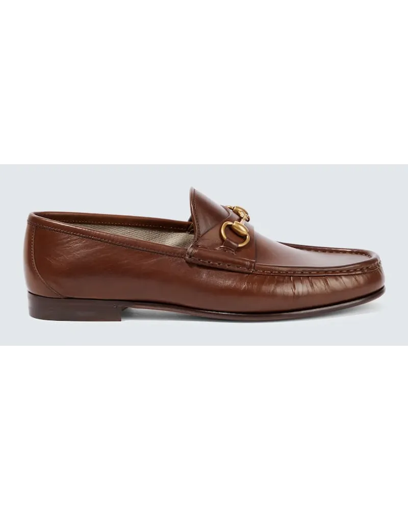 Gucci Mocassini Horsebit 1953 in pelle Marrone