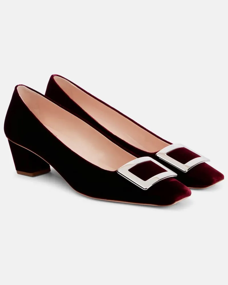Roger Vivier Pumps Belle Vivier 45 Borgogna