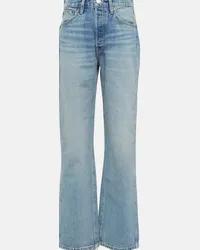 RE/DONE Jeans regular a vita media Blu