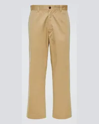 Junya Watanabe x Brooks Brothers - Pantaloni chino in gabardine Beige