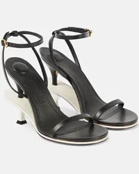 Jacquemus Sandali Les Doubles in pelle Nero