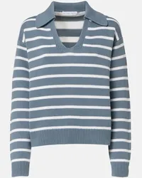 Proenza Schouler White Label - Pullover Murphey in cotone e cashmere Grigio