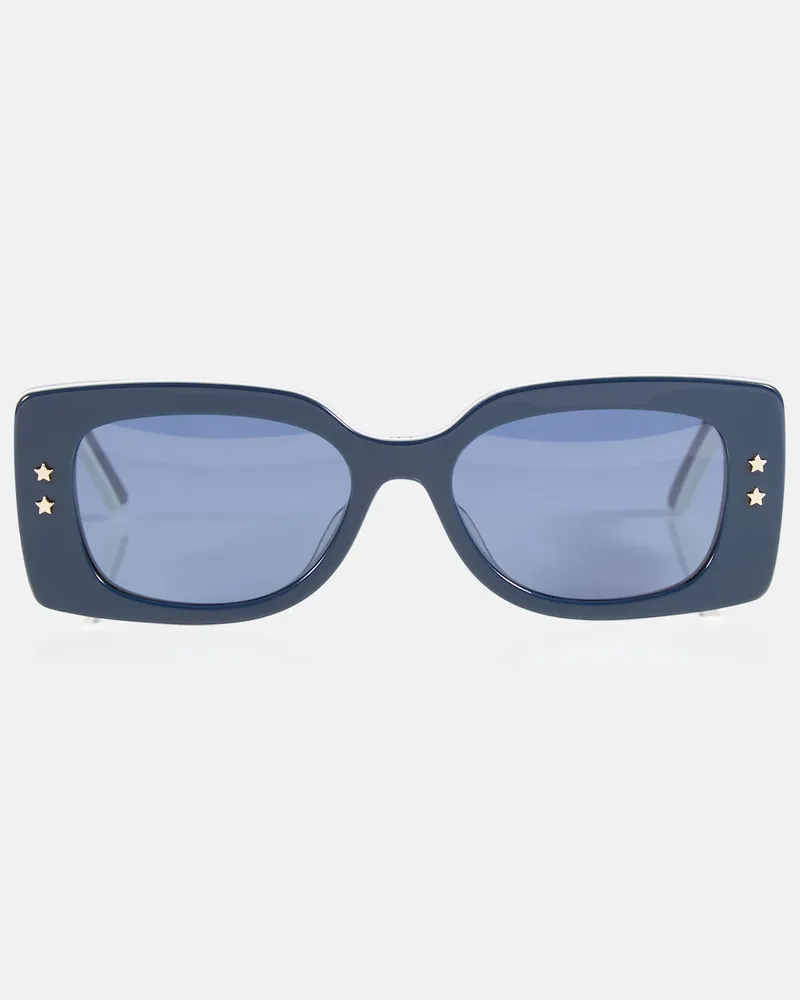 Dior Occhiali da sole ovali DiorPacific S1U Blu
