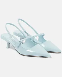 Jimmy Choo Pumps slingback Didi 45 in vernice Blu