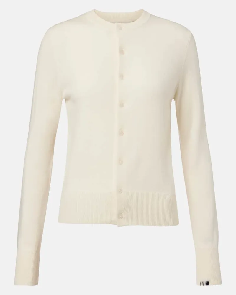 extreme cashmere Cardigan NÂ°300 Little 2 in cashmere Bianco