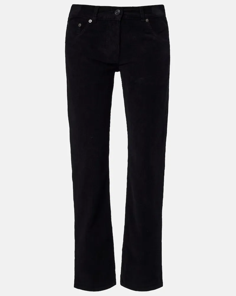 The Row Jeans regular Fima cropped Nero
