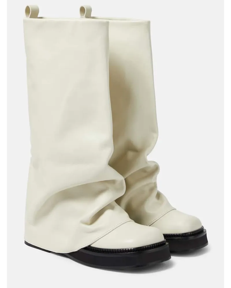 ATTICO Stivali Robin in pelle Bianco