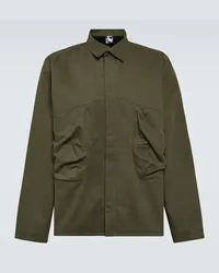 GR10K Giacca camicia Rescue Pocket in cotone Verde