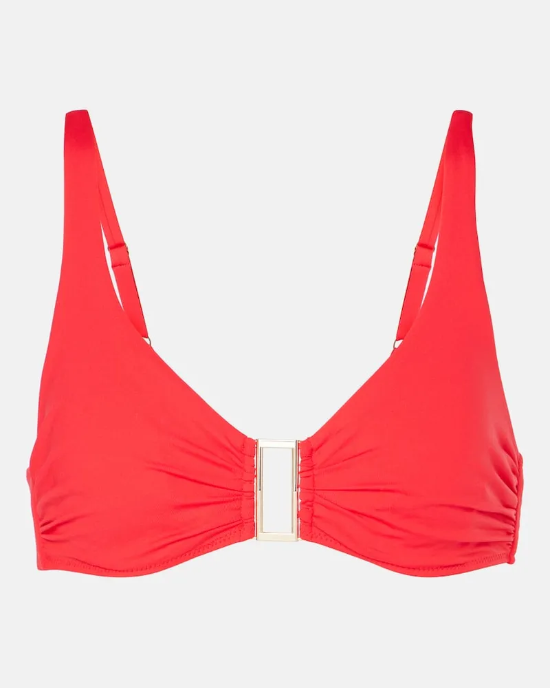 Melissa Odabash Top bikini Bel Air Rosso