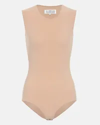 Maison Margiela Body in jersey stretch Neutro