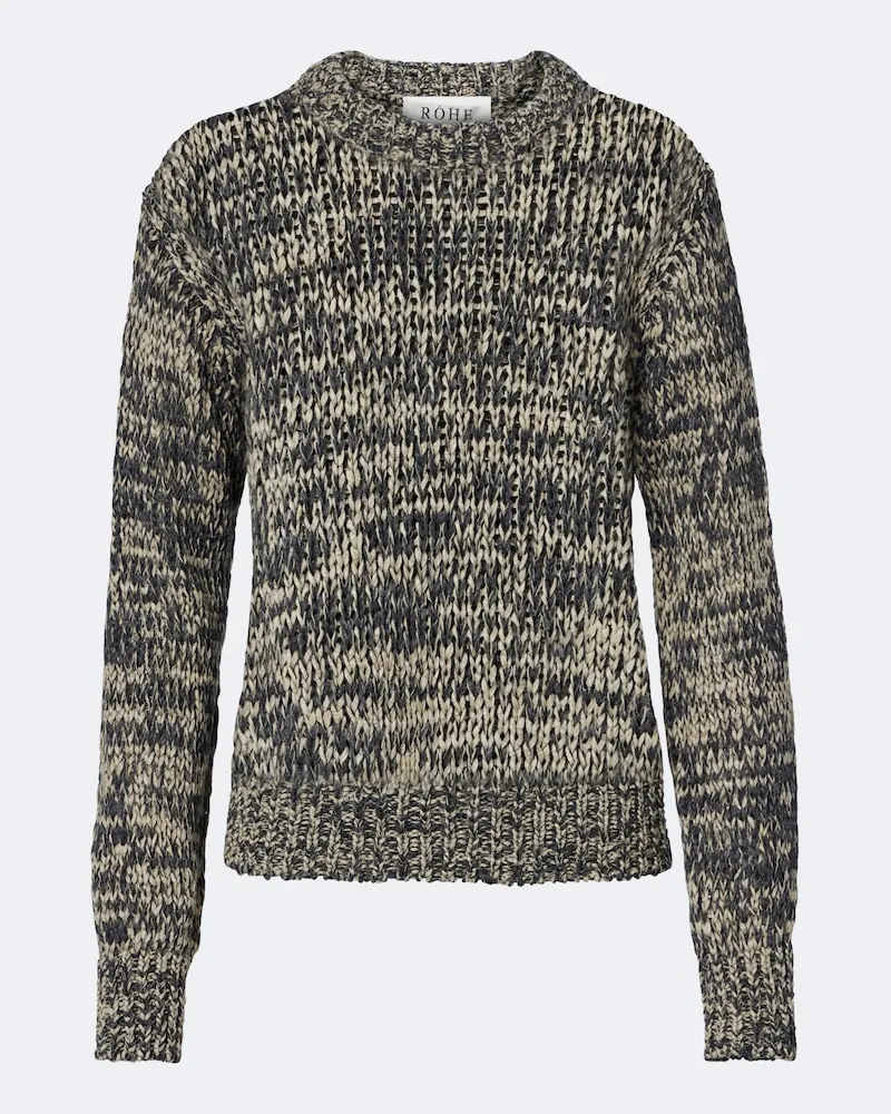 Róhe Róhe Pullover mouliné Grigio
