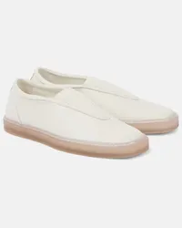 Christophe Lemaire Sneakers in pelle Bianco