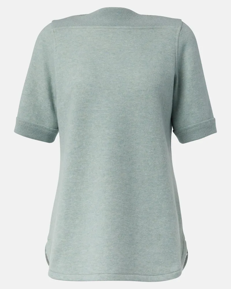 Loro Piana T-shirt in misto cashmere Verde