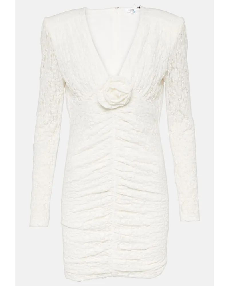 ROTATE Birger Christensen Bridal - Miniabito in pizzo Beige