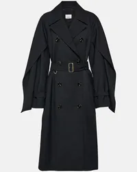 Burberry Trench in misto lana Nero