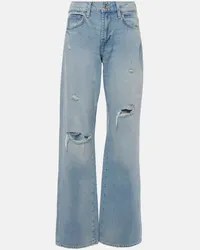 7 for all mankind Jeans regular Tess a vita alta Blu