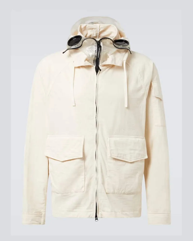 C.P. Company Giacca tecnica Explorer in jersey Verde