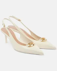 Valentino Garavani Pumps slingback The Bold Edition VLogo 60 Bianco