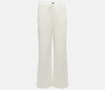 White Label - Jeans a gamba larga e vita alta