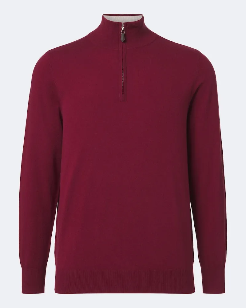 arch4 Pullover Mr Fenchurch in cashmere Borgogna