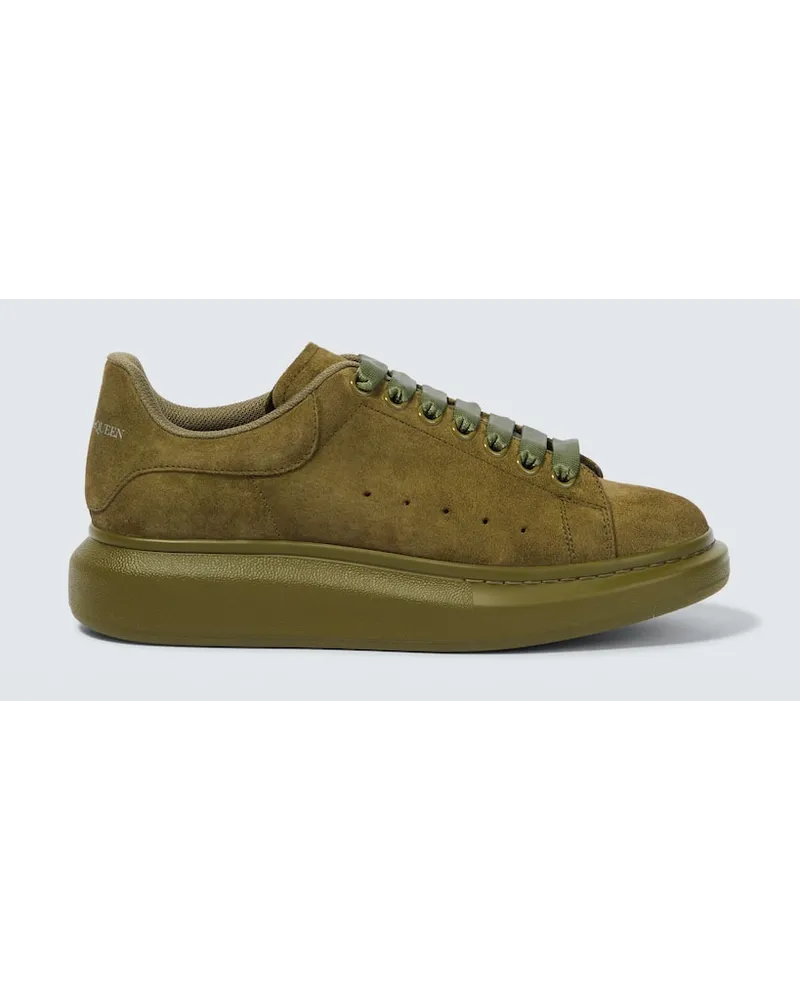 Alexander McQueen Sneakers in suede Verde