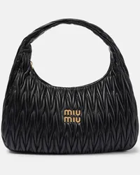 Miu Miu Borsa a spalla Miu Wander in pelle Nero