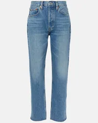 RE/DONE Jeans '70 Stove Pipe regular Blu