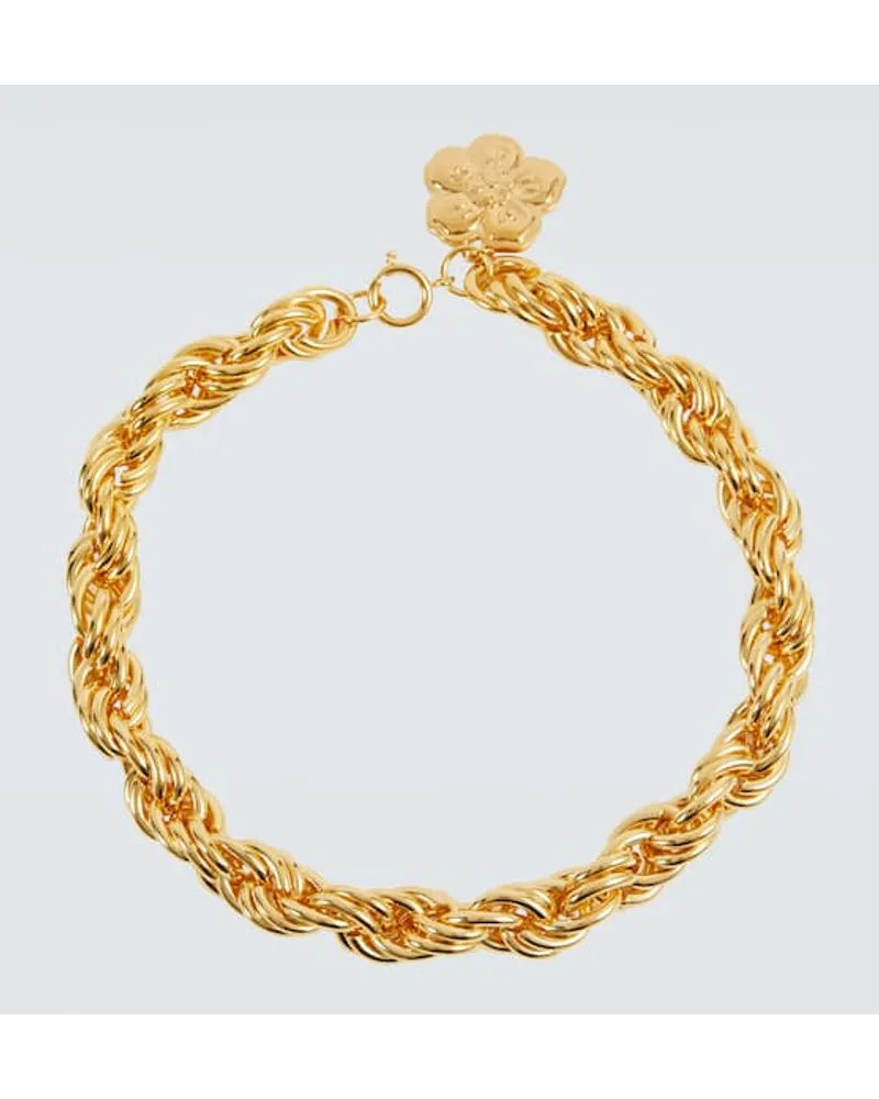 Kenzo Collana Boke Flower Oro