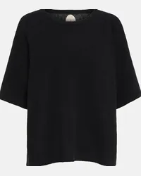 Jardin des Orangers Top in lana e cashmere Nero