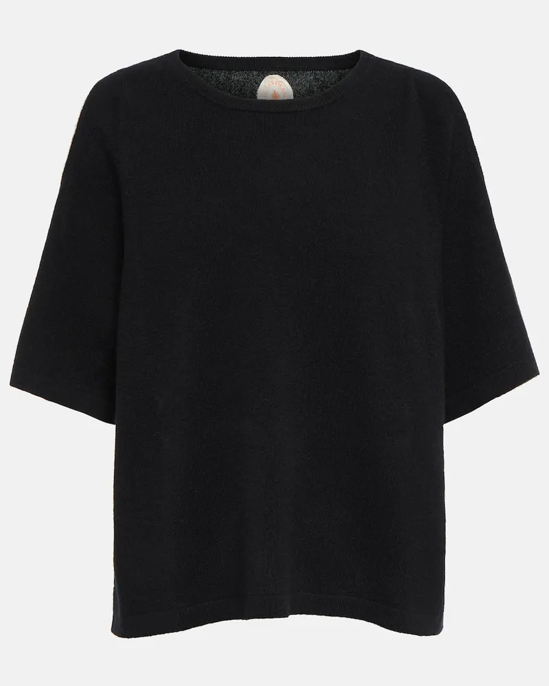 Jardin des Orangers Top in lana e cashmere Nero