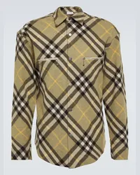 Burberry Giacca Burberry Check in misto lana Multicolore